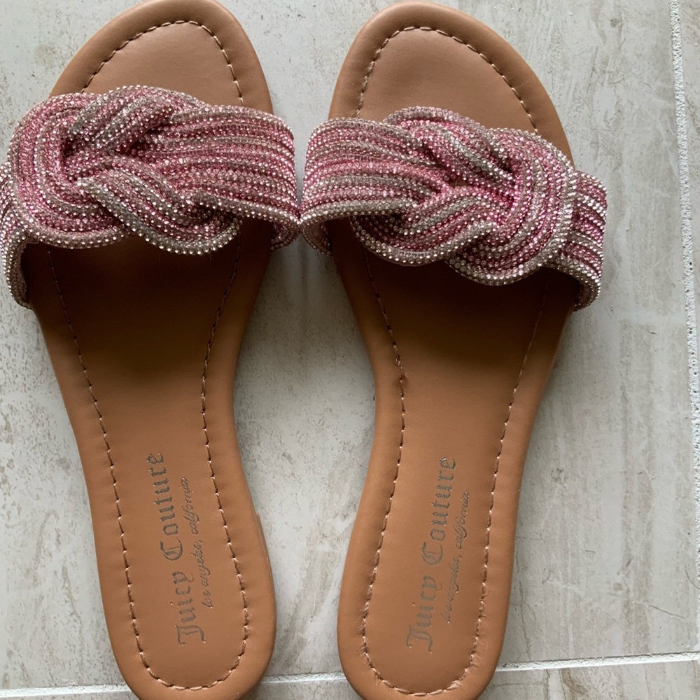 Juicy couture pink sandal